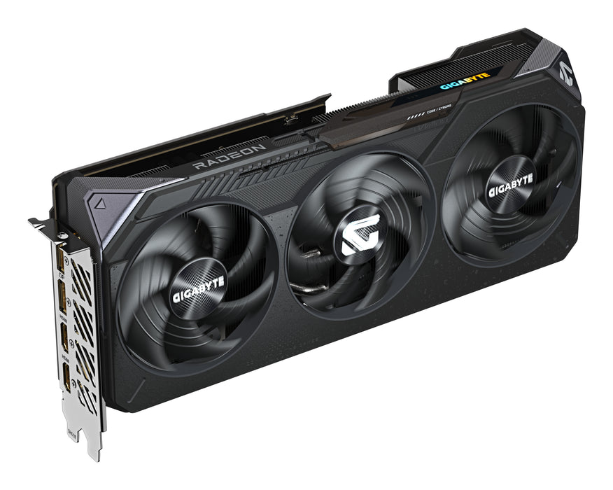 GIGABYTE Radeon RX 9070 GAMING OC 16G Graphics Card - 16GB GDDR6, 256bit, PCI-E 5.0, 2700 MHz Core Clock, 2 x DisplayPort, 2 x HDMI, GV-R9070GAMING OC-16GD