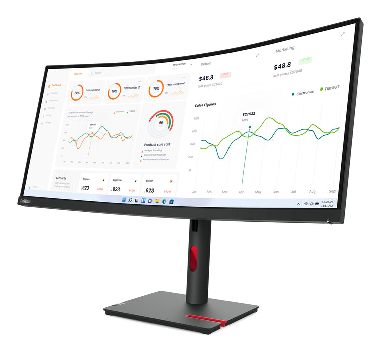 Pantalla LED Lenovo ThinkVision T34w-30