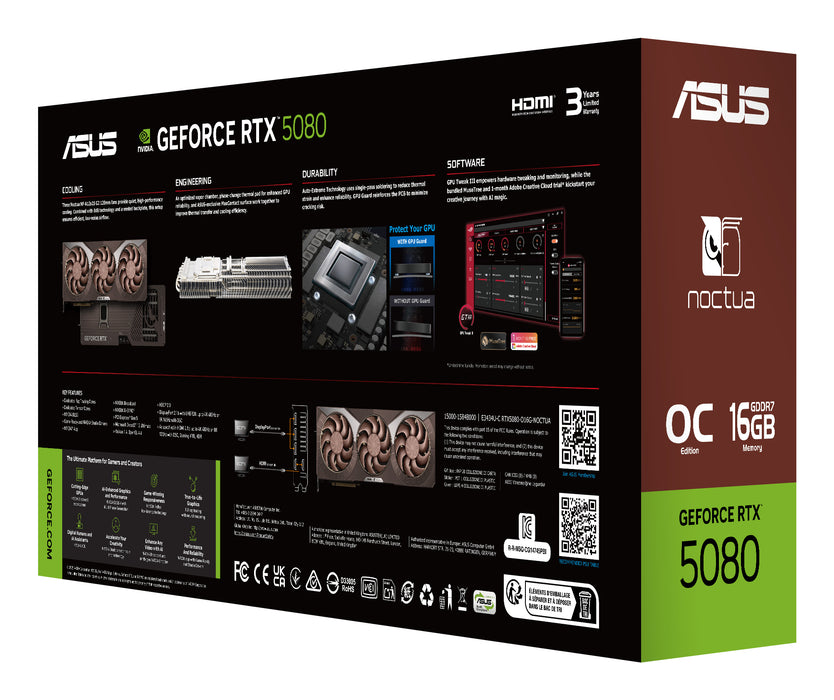 ASUS RTX5080-O16G-NOCTUA