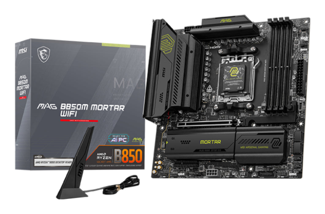 MSI MAG B850M MORTAR WIFI motherboard