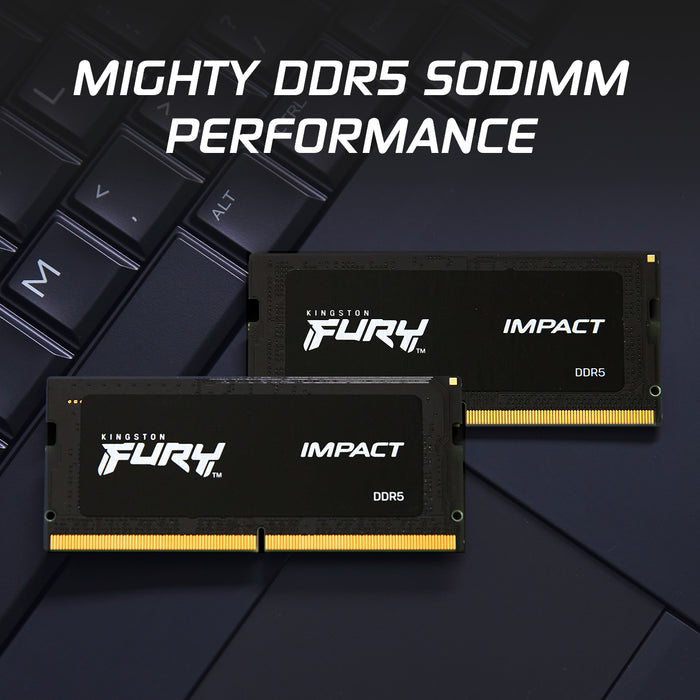 Kingston Technology FURY 8GB 4800MT/s DDR5 CL38 SODIMM Impact