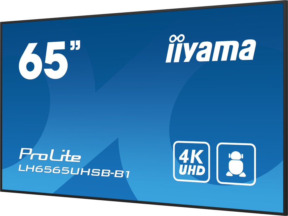 Display de sinalização iiyama LH6565UHSB-B1