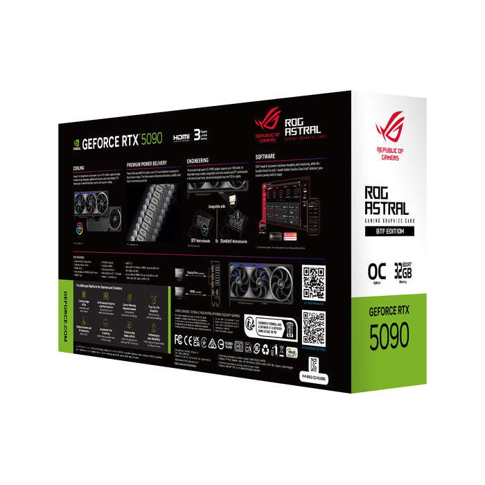 ASUS ROG-ASTRAL-RTX5090-O32G-BTF-GAMING