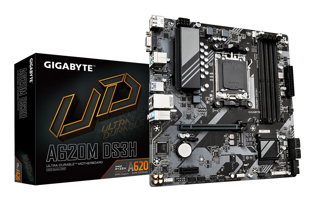 GIGABYTE A620M DS3H motherboard