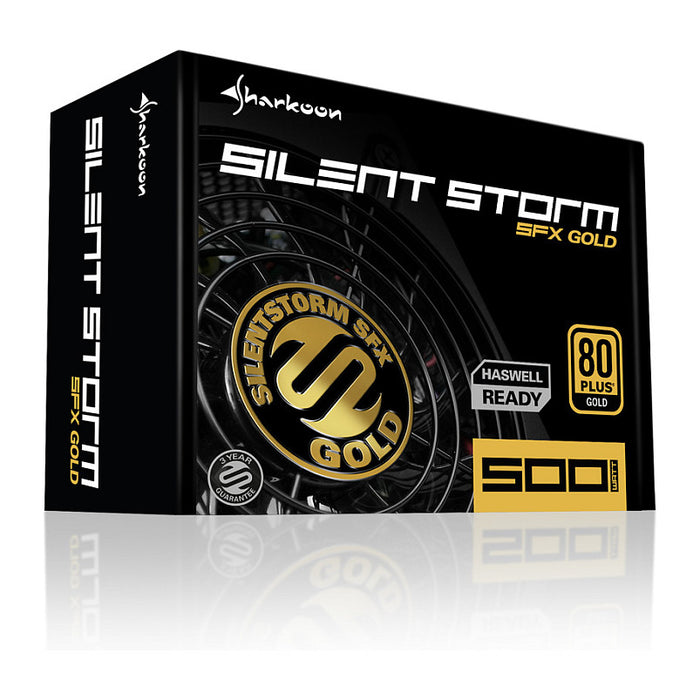 Fonte de alimentação Sharkoon SilentStorm SFX Gold