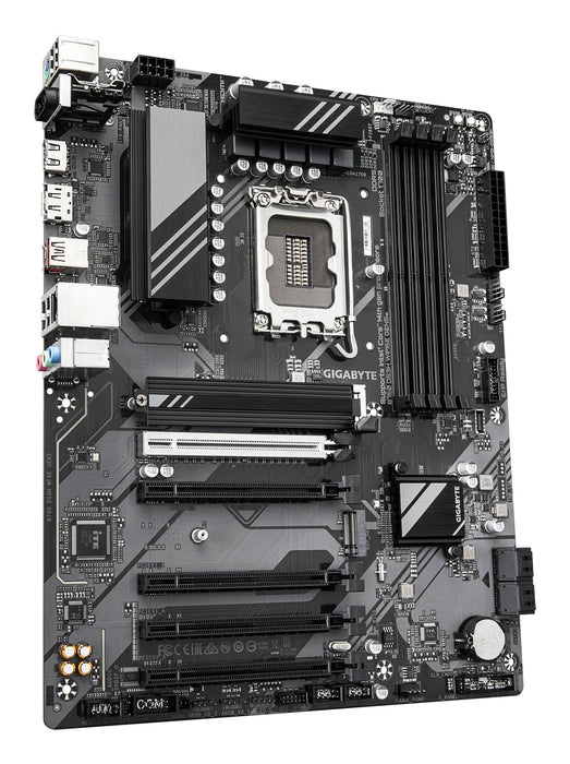 GIGABYTE B760 DS3H WIFI6E GEN5 Motherboard - Supports Intel Core 14th Gen CPUs, 8+2+1 Phases Digital VRM, up to 5600MHz DDR5, 2xPCIe 4.0 M.2, Wi-Fi 6E, 1GbE LAN, USB 3.2 Gen 2x2