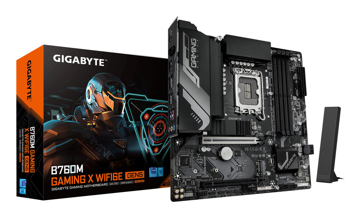 GIGABYTE B760M GAMING X WIFI6E GEN5