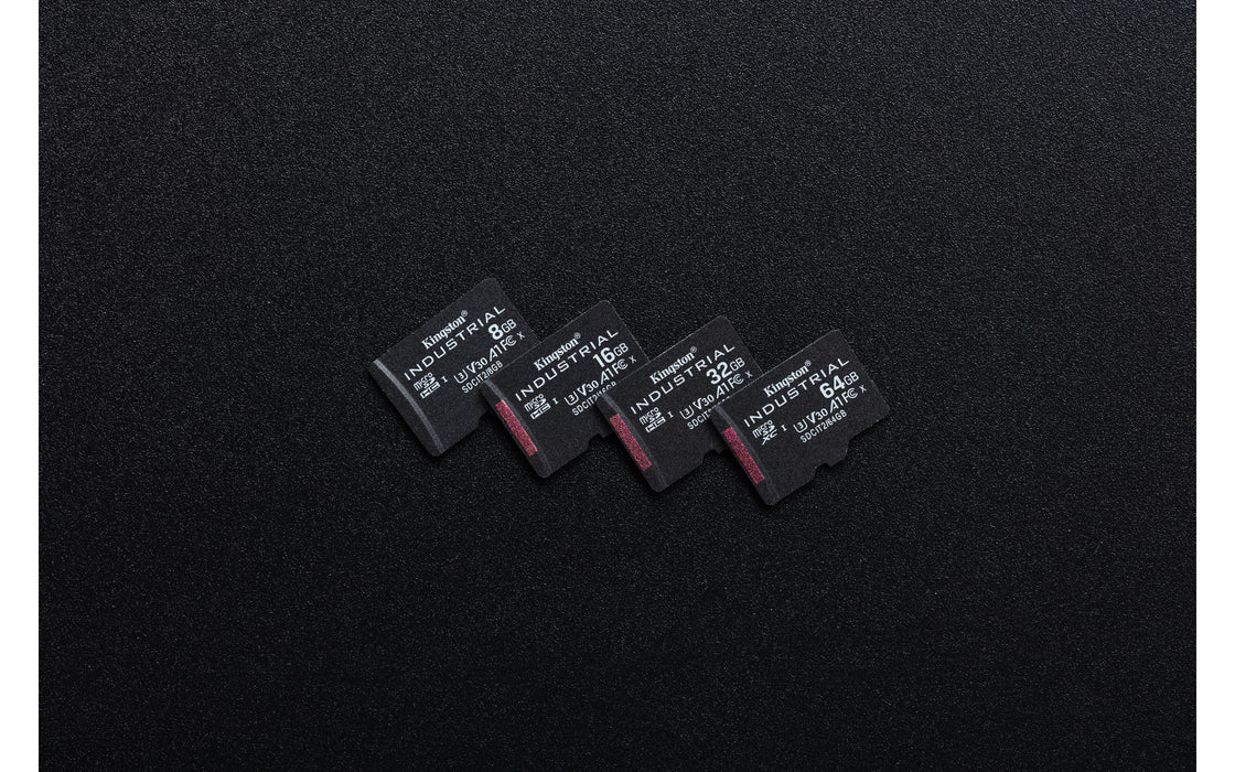 Kingston Technology 16GB microSDHC Industrial C10 A1 pSLC Card Single Pack w/o Adapter