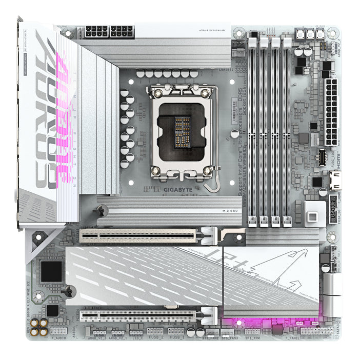 GIGABYTE B860M AORUS ELITE WF6E ICE