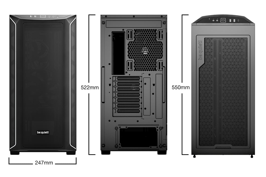 ¡Silencio! Base Shadow 800 DX Negra