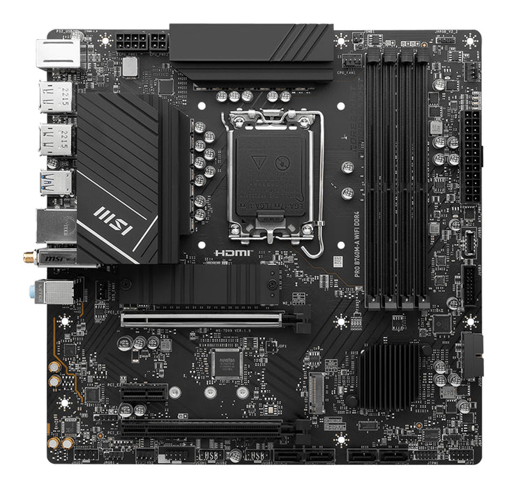 MSI PRO B760M-A WIFI DDR4 motherboard
