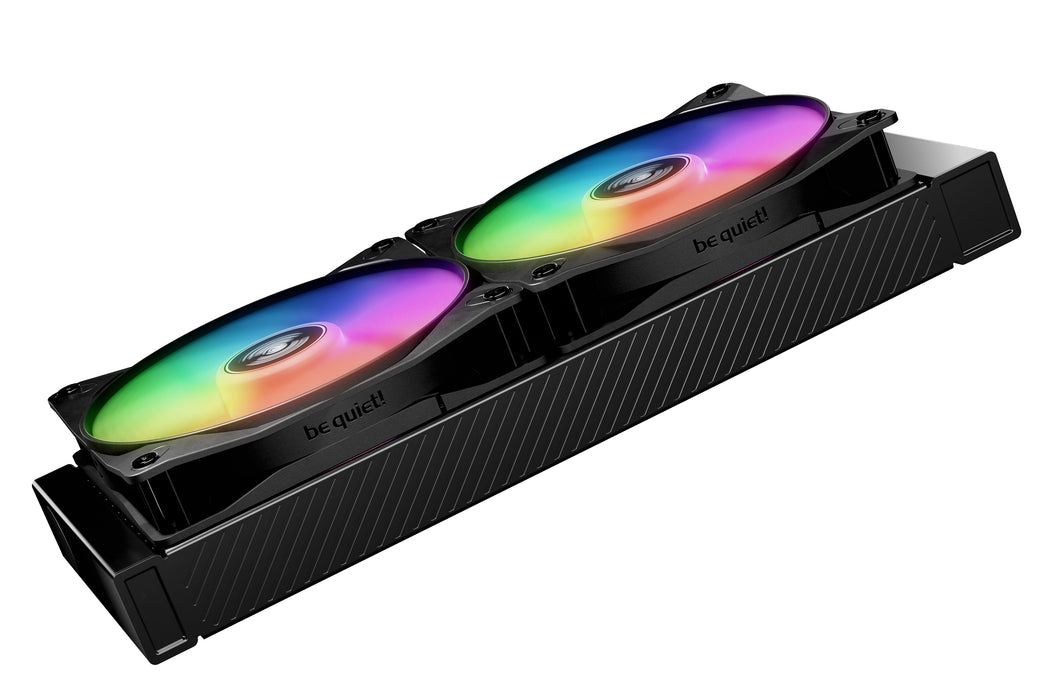 Fique quieto! LIGHT WINGS LX 140mm PWM Alta Velocidade Pack de 3 Preto