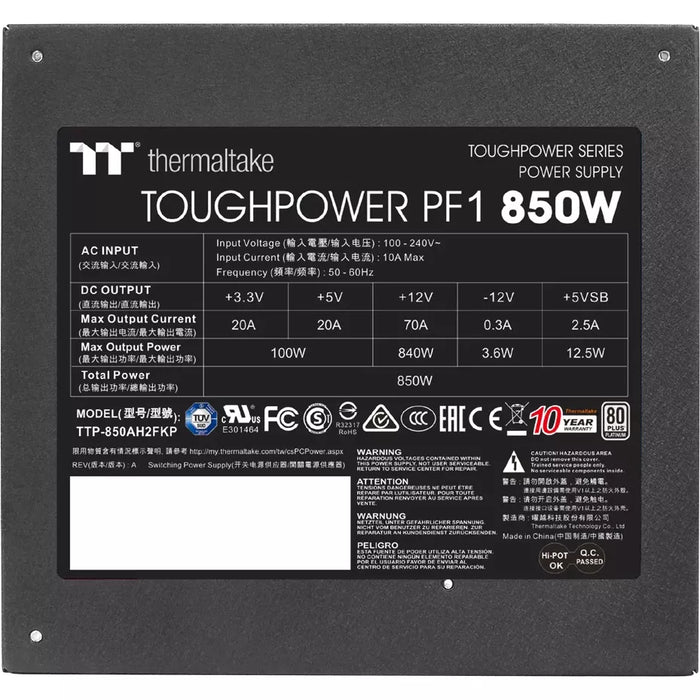 Fuente de alimentación Thermaltake Toughpower PF1