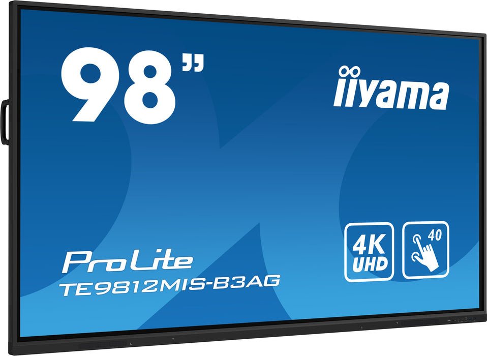 Visor de sinalização iiyama TE9812MIS-B3AG