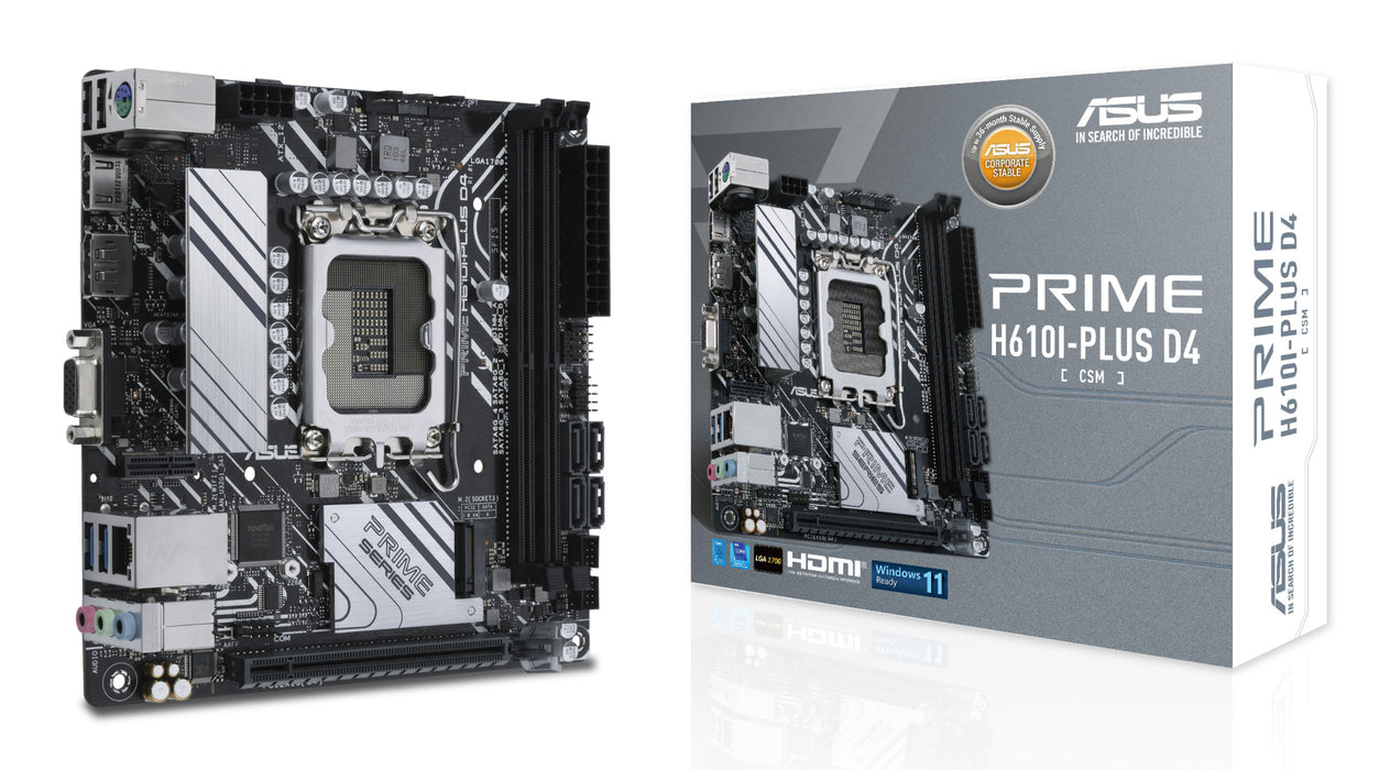 ASUS PRIME H610I-PLUS D4-CSM