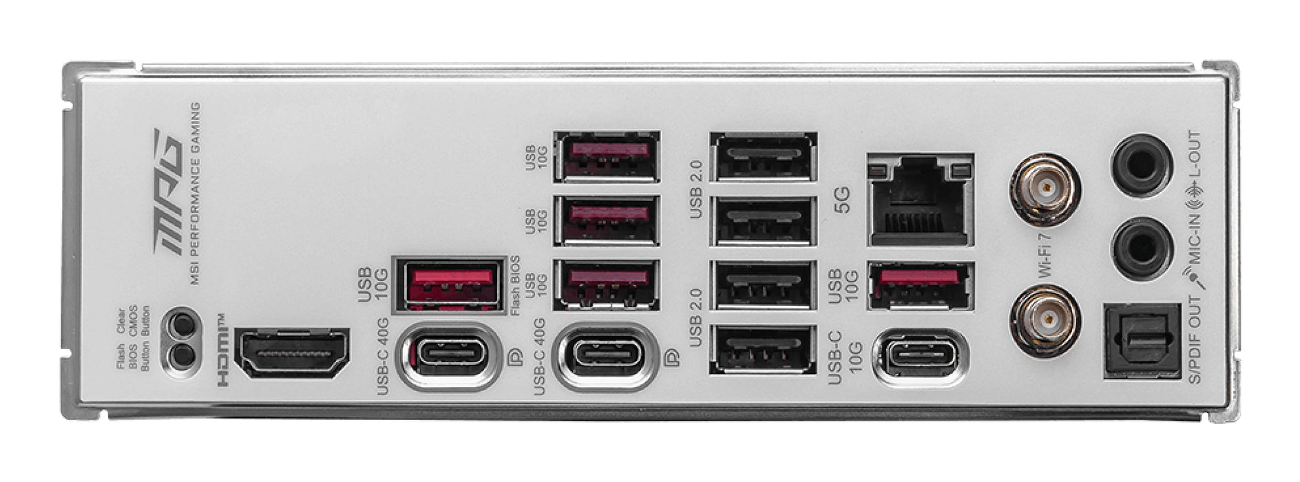 MSI MPG X870E EDGE TI WIFI motherboard AMD X870E Socket AM5 ATX