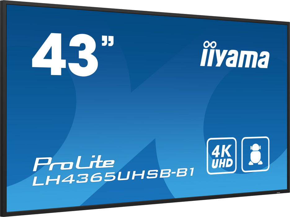 Display de sinalização iiyama LH4365UHSB-B1