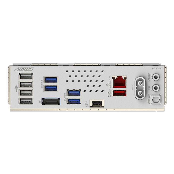 GIGABYTE Z890M AORUS ELITE WIFI7 ICE Motherboard - Supports Intel Core Ultra (Series 2) CPUs, 12+1+2 phases VRM, up to 8800MHz DDR5 (OC), 1xPCIe 5.0 + 2xPCIe 4.0, Wi-Fi 7, 2.5GbE LAN, USB 4