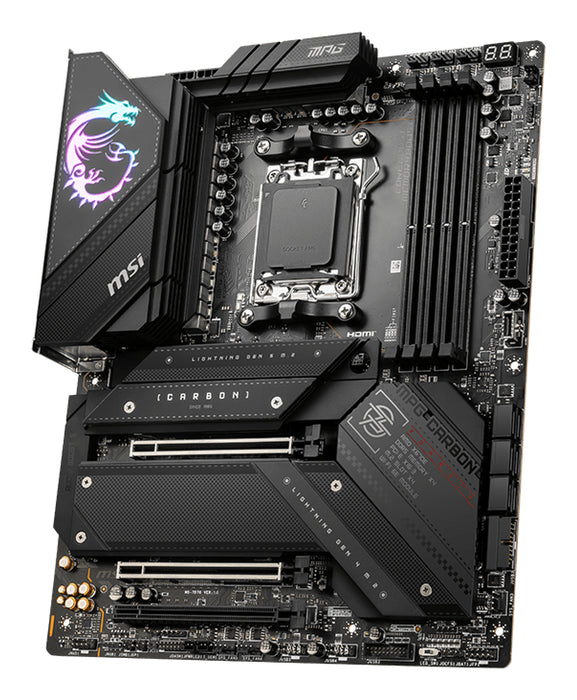 MSI MPG X670E CARBON WIFI motherboard AMD X670 Socket AM5 ATX