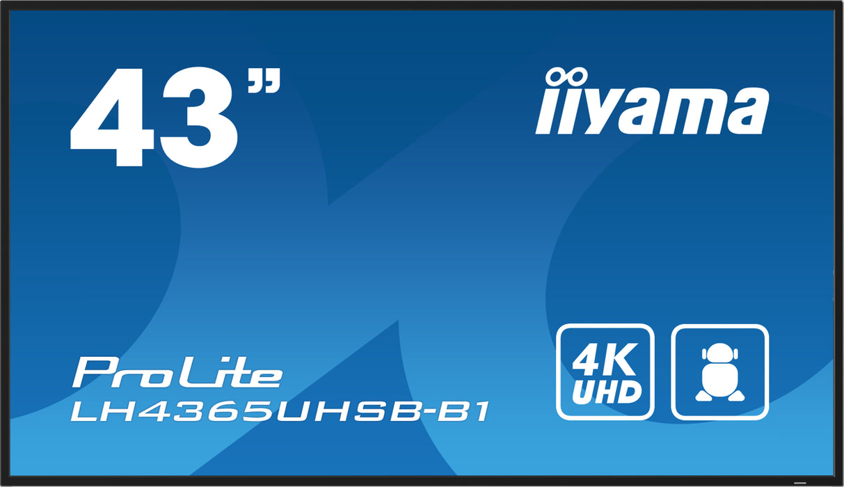 Display de sinalização iiyama LH4365UHSB-B1