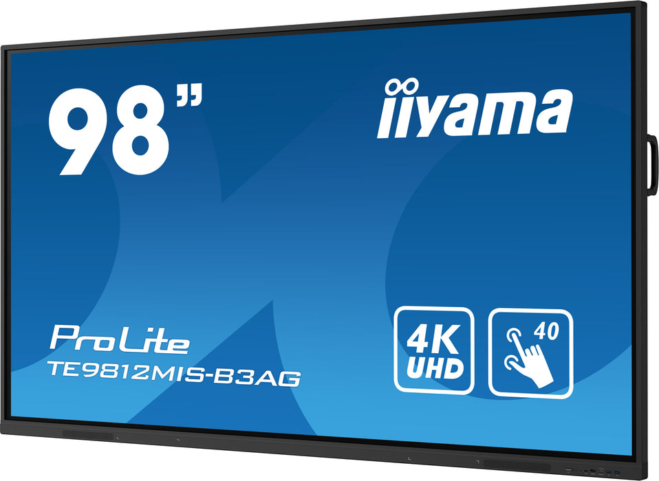 Visor de sinalização iiyama TE9812MIS-B3AG