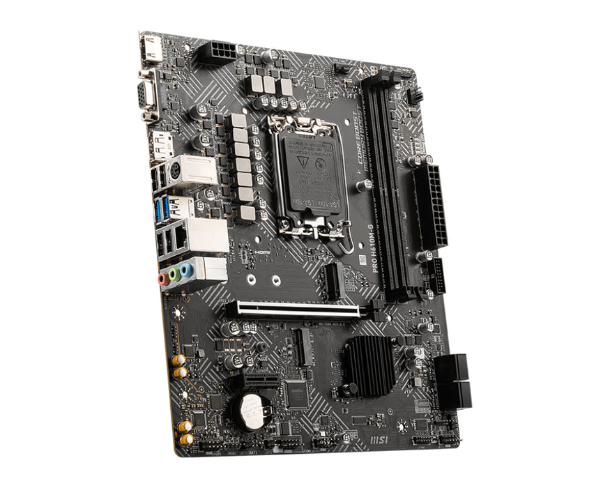 Placa base MSI PRO H610M-G