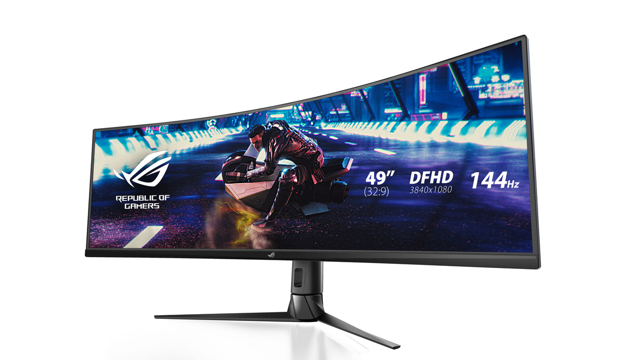 ASUS ROG Strix XG49VQ computer monitor 124.5 cm (49") 3840 x 1080 pixels UltraWide Full HD LED Black