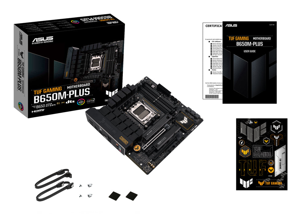 ASUS TUF GAMING B650M-PLUS AMD B650 Socket AM5 micro ATX