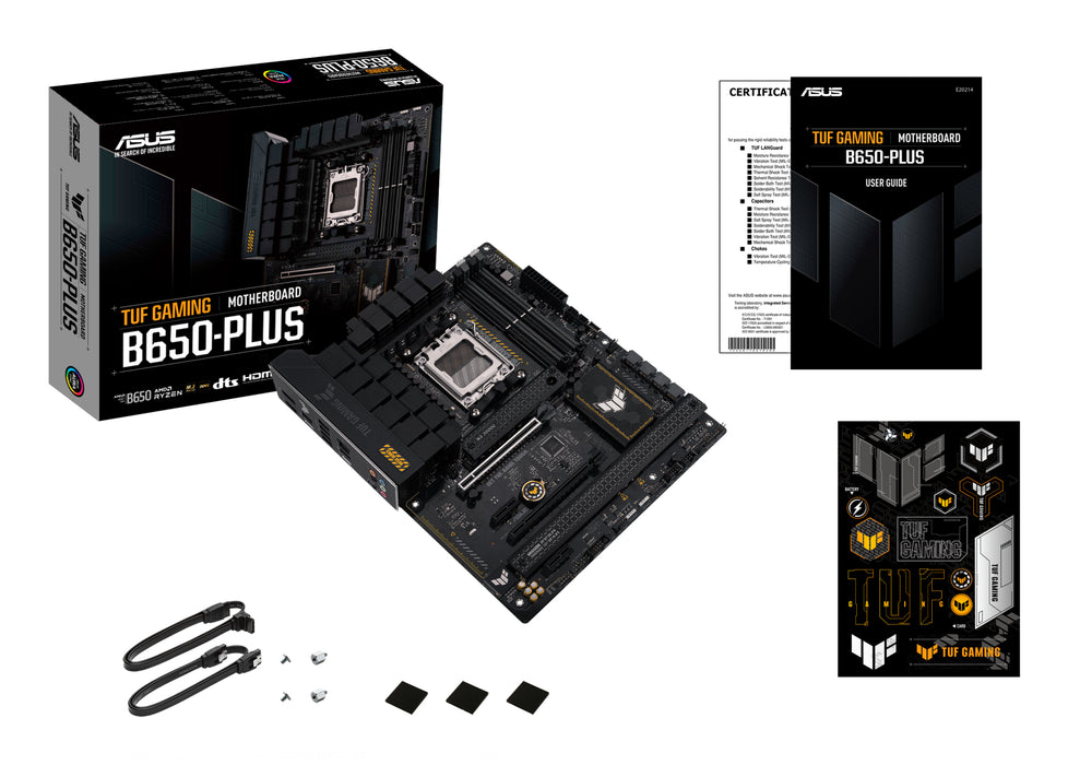 ASUS TUF GAMING B650-PLUS AMD B650 Socket AM5 ATX