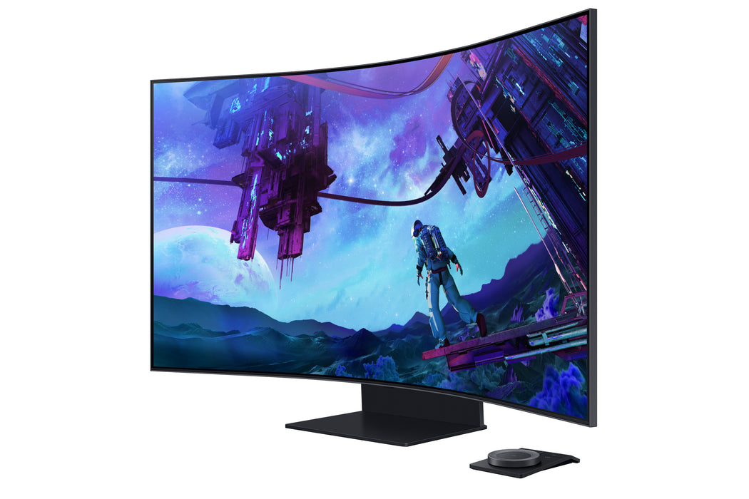 Samsung G97NC computer monitor 139.7 cm (55") 3840 x 2160 pixels 4K Ultra HD LED Black