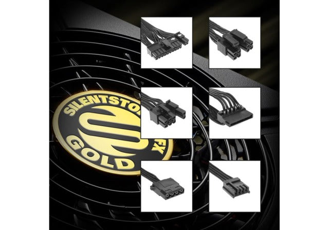 Fuente de alimentación Sharkoon SilentStorm SFX Gold