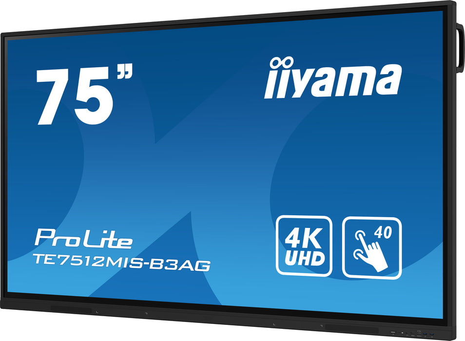 Pantalla de señalización iiyama TE7512MIS-B3AG