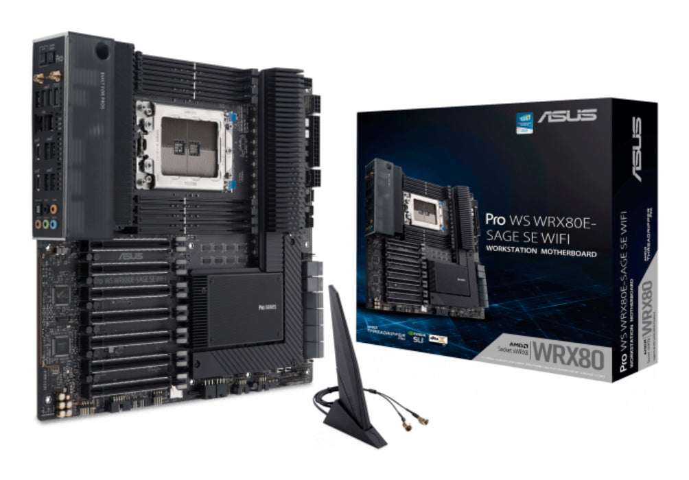 ASUS WRX80E-SAGE SE WIFI AMD WRX80 Socket SP3 ATX extendido