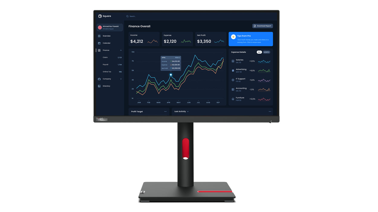 Lenovo ThinkVision T22i-30 LED display