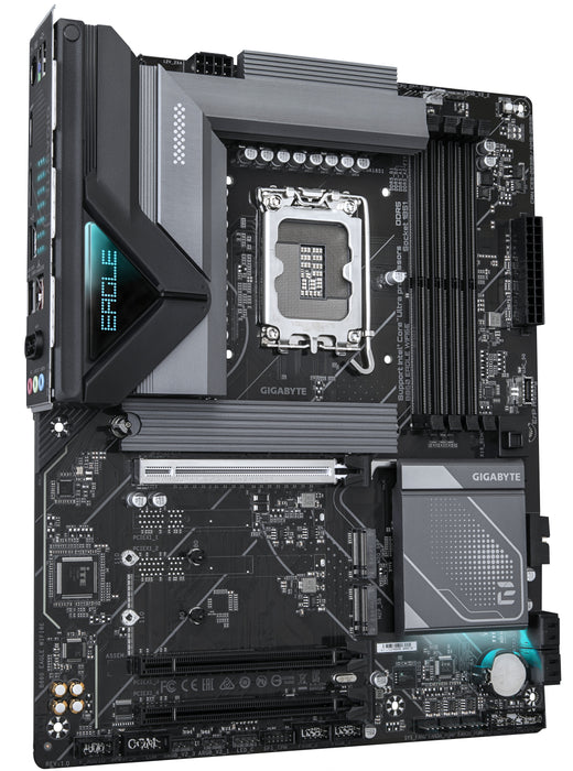 GIGABYTE B860 EAGLE WIFI6E Motherboard - Intel Core Ultra Series CPUs, 12+1+2+1 Phases VRM, up to 9066MHz DDR5, 1xPCIe 5.0 + 2xPCIe 4.0 M.2, 2.5GbE LAN, WIFI 6E, USB 3.2 Gen 2x2