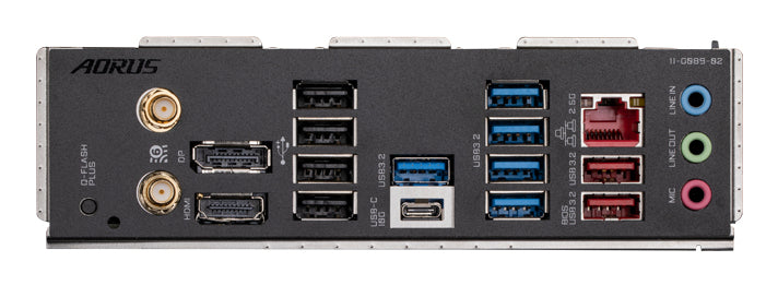 GIGABYTE B650 AORUS ELITE AX V2 Motherboard - AMD Ryzen 9000 Series CPUs, 12+2+2 Phases VRM, up to 8000MHz DDR5 (OC), 1xPCIe 5.0 + 2xPCIe 4.0 M.2, 2.5GbE LAN, WIFI 6E, USB 3.2 Gen 2