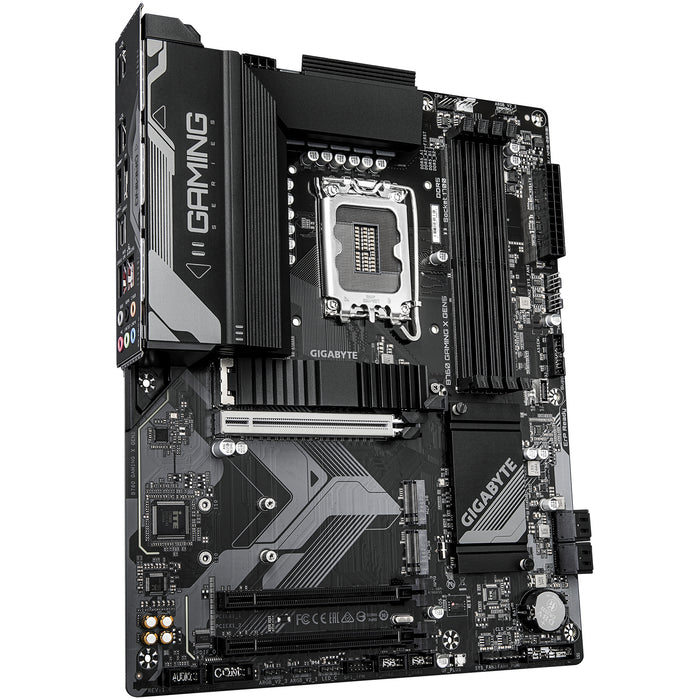 GIGABYTE B760 GAMING X GEN5 Motherboard - Supports 14th Gen. Intel Core CPUs, 8+1+1 phases VRM, up to 5600MHz DDR5, 3xPCIe 4.0 M.2, 2.5 GbE LAN, USB 3.2 Gen 2