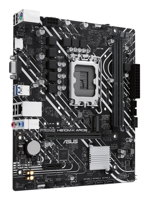 ASUS PRIME H610M-K ARGB Intel H610 LGA 1700 micro ATX