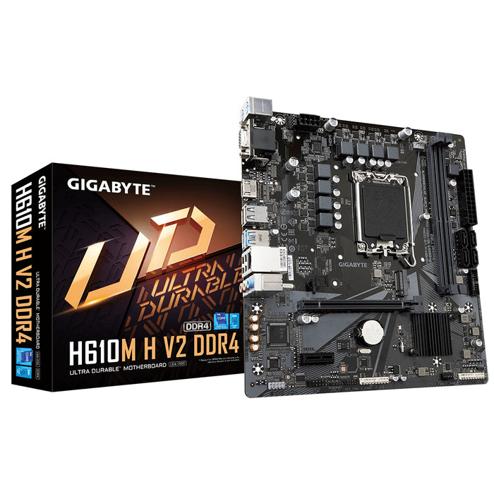 GIGABYTE H610M H V2 DDR4 motherboard