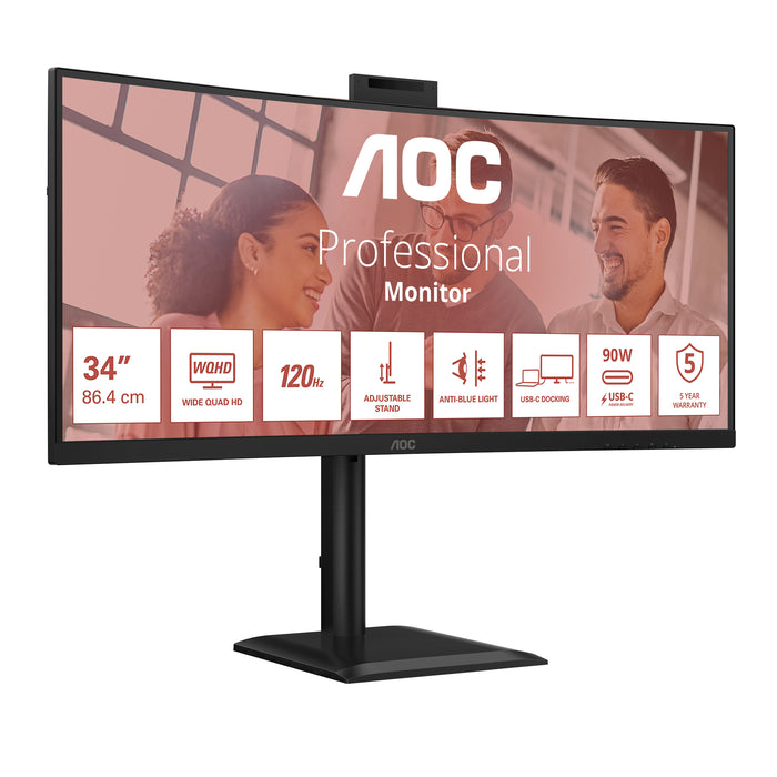 AOC E4 CU34E4CW computer monitor