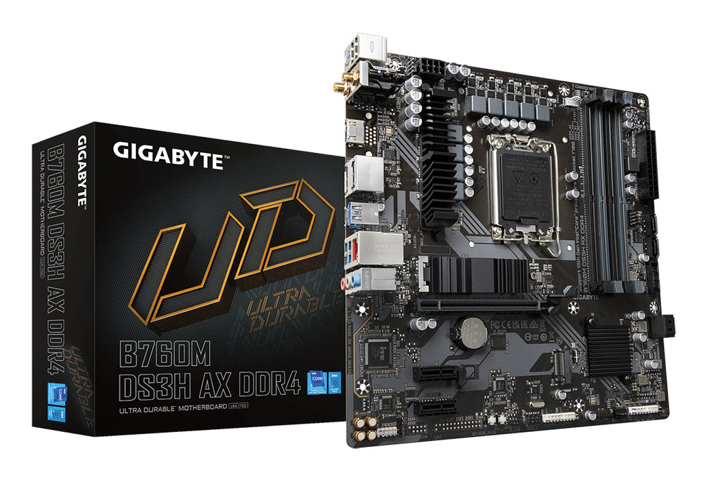 Placa base GIGABYTE B760M DS3H AX DDR4