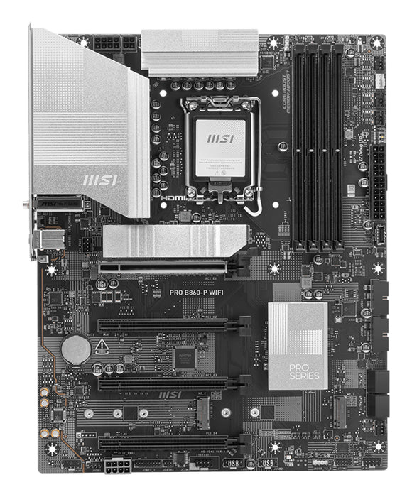 MSI PRO B860-P WIFI motherboard Intel B860 LGA 1851 (Socket V1) ATX