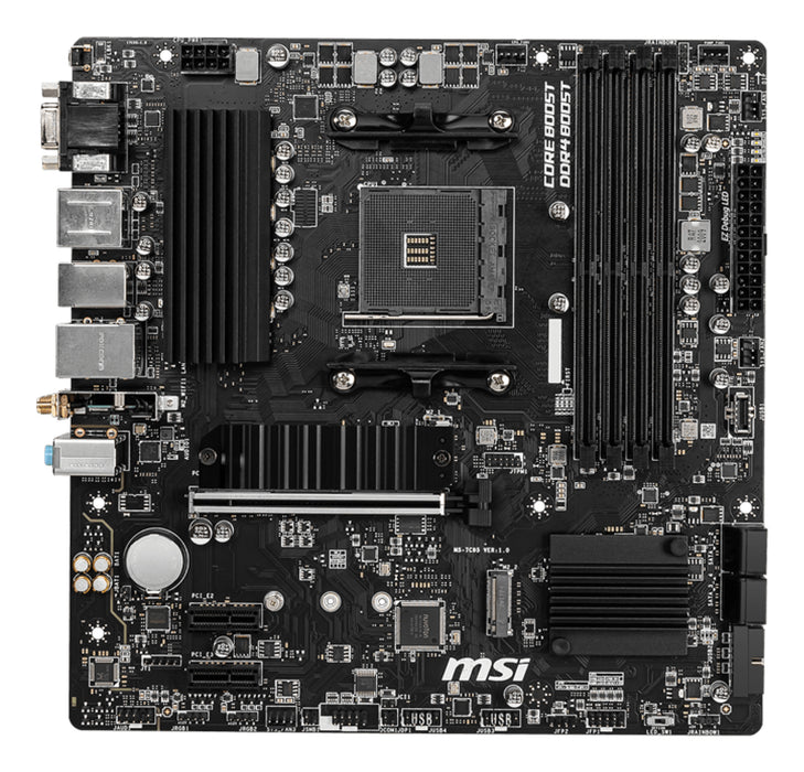 MSI B550M PRO-VDH WIFI motherboard AMD B550 Socket AM4 micro ATX