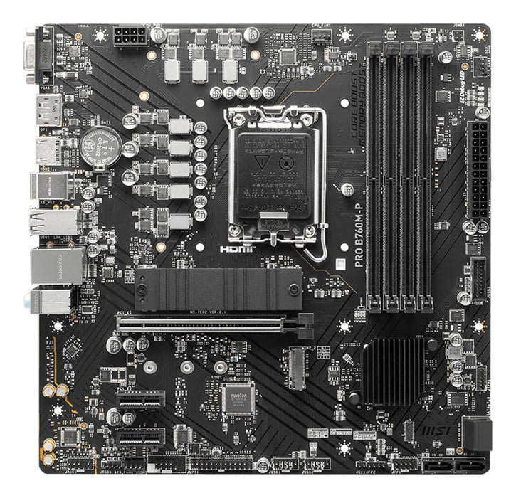 MSI PRO B760M-P motherboard Intel B760 LGA 1700 micro ATX