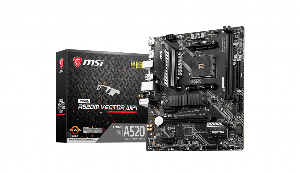 MSI MAG A520M VECTOR WIFI motherboard