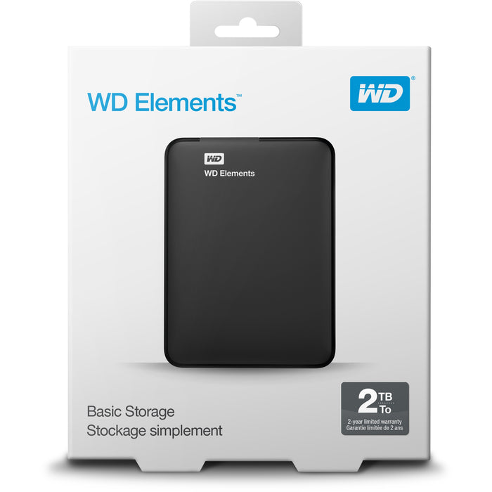 Disco duro externo portátil Western Digital Elements