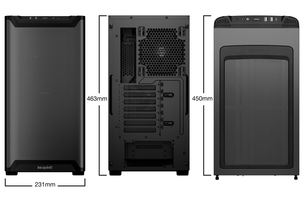 Fique quieto! PURE BASE 501 Airflow Preto