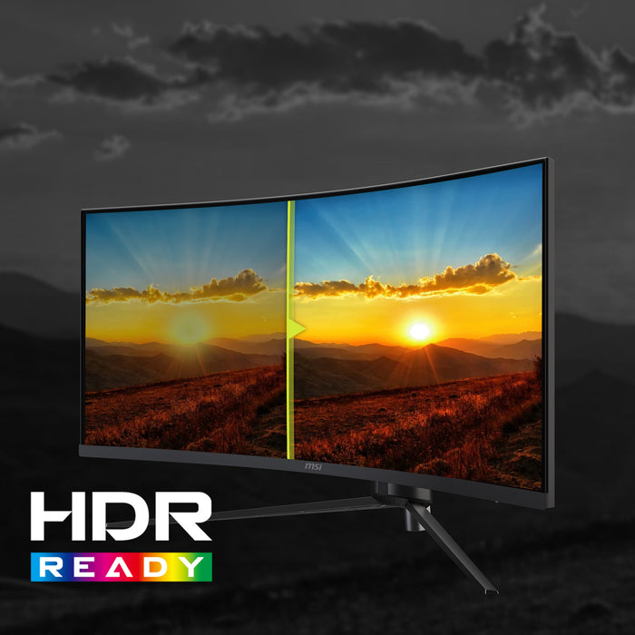 MSI MAG 345CQRDE computer monitor 86.4 cm (34") 3440 x 1440 pixels UltraWide Dual Quad HD Black