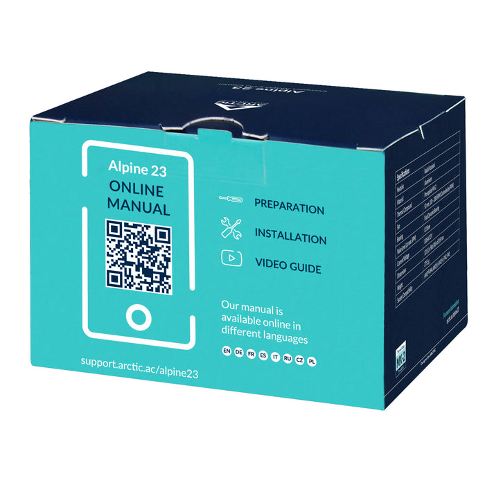 ARCTIC Alpine 23 - Cooler compacto para CPU AMD