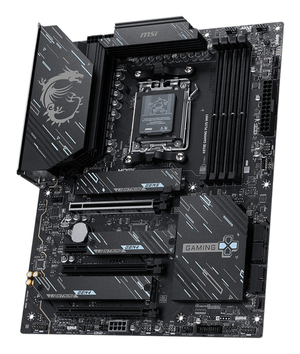 MSI X870E GAMING PLUS WIFI motherboard AMD X870E Socket AM5 ATX